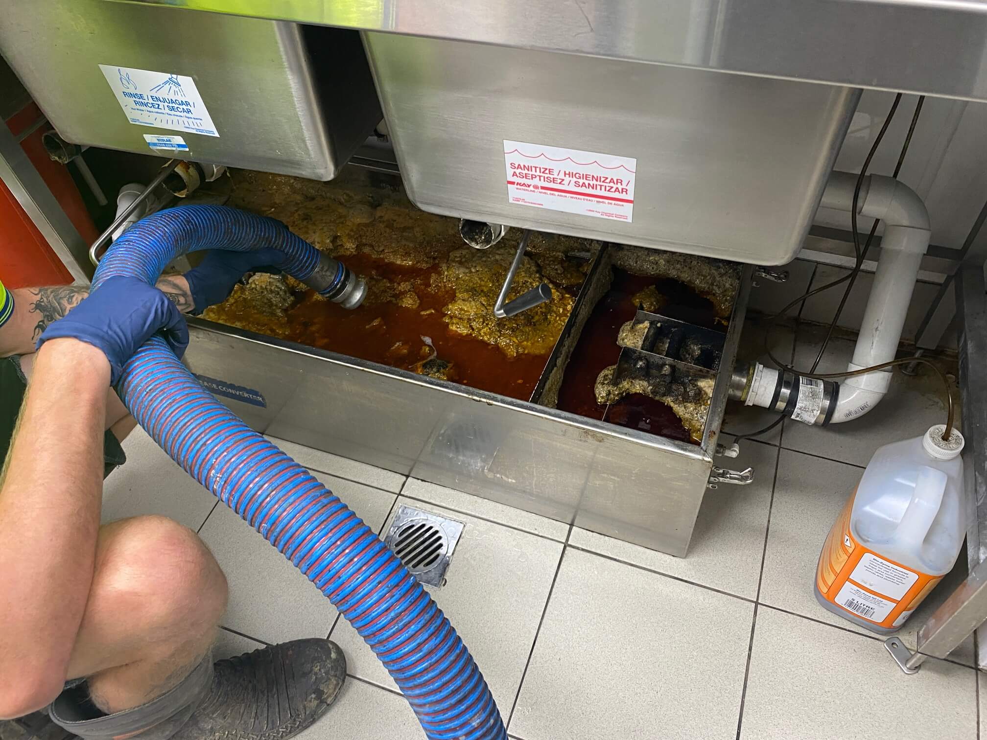 Grease Trap Cleaning in London